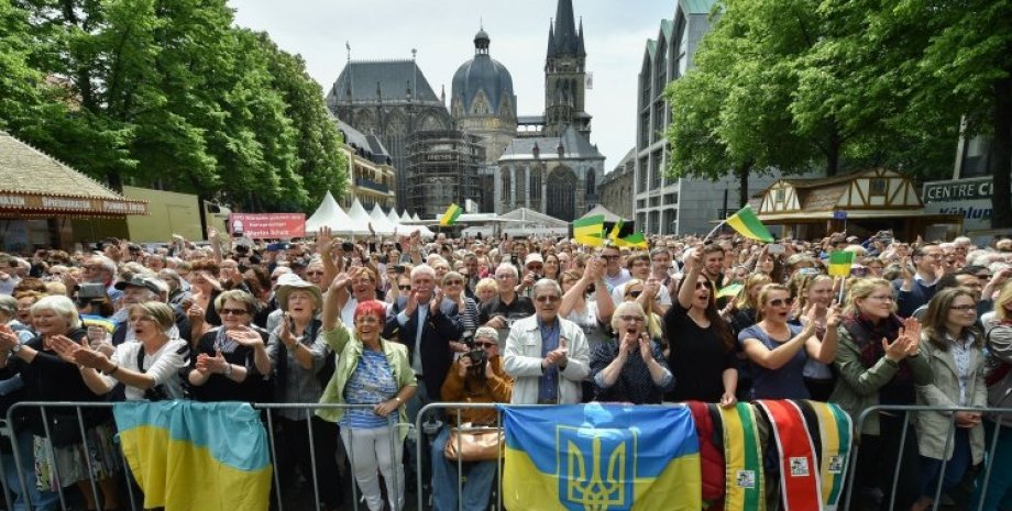 Украинская диаспора в Аахене (Германия) / Фото: УНИАН