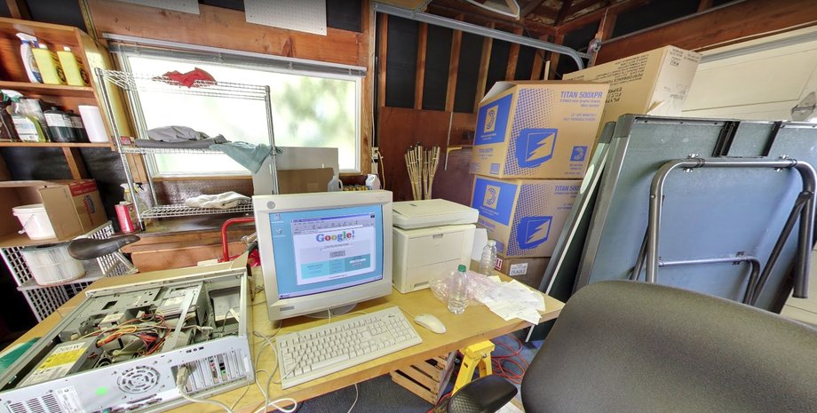 Скриншот Google