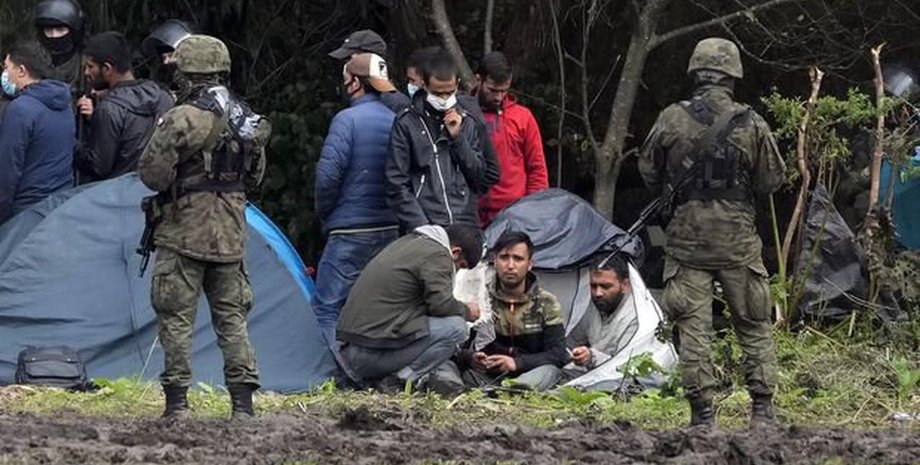 Польща, прикордонники, кордон, Білорусь, фото
