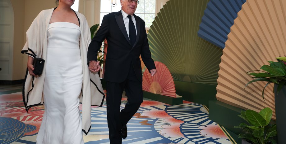 Роберт Де Ниро и Тиффани Чен, девушка роберта де ниро, дочь роберта де ниро, тиффани чен, концерт пола маккартни