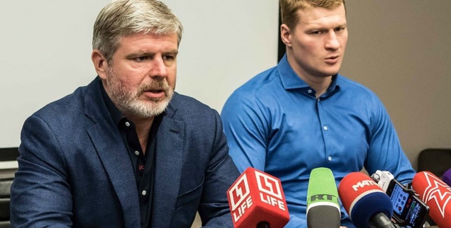 Андрей Рябинский и Александр Поветкин/Фото: vsenabox.ru