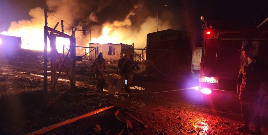 Пожежа, Карабах, вибух, склад, паливо, бензин