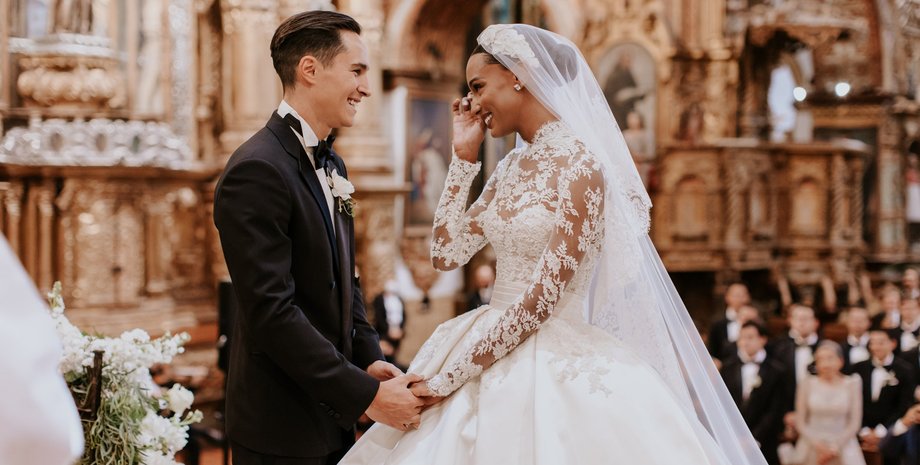 Жасмин Тукс и Хуан Давид Борреро  венчание