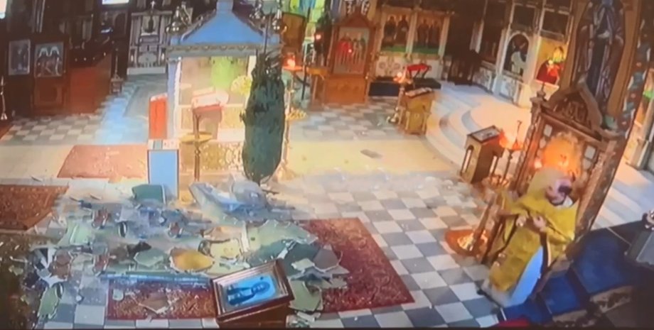 церковь в Одессе, разрушения в церкви, обстрел РФ Одесса, обстрел РФ церковь, священный Одесса обстрел