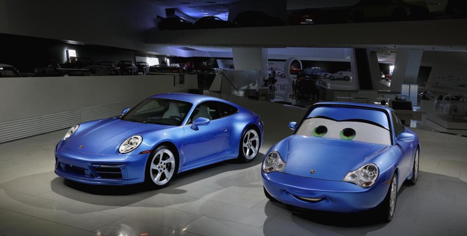 Porsche 911 Sally Special, Porsche 911 Sally, Порше 911 Саллі, авто з мультфільму "Тачки", новий Porsche 911