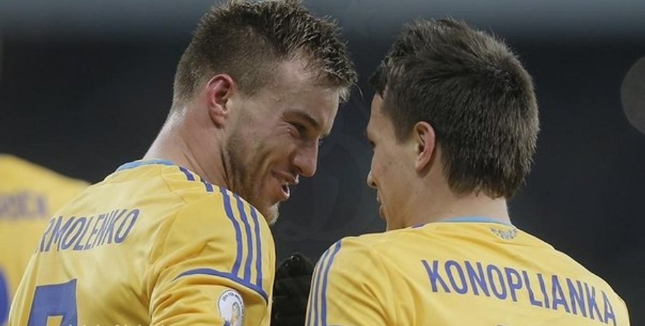 Андрей Ярмоленко и Евгений Коноплянка / Фото: ФК Динамо