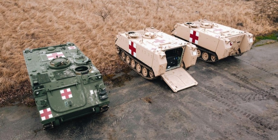 Бронетранспортеры М113, бронетехника, военная помощь, эвакуация раненых, война РФ против Украины