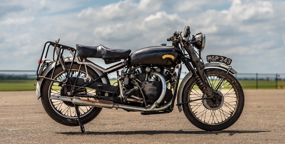 Vincent Black Shadow, мотоцикл Vincent, Vincent Black Shadow 1950