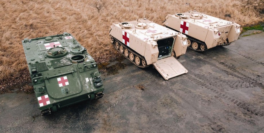 Бронетранспортери М113, бронетехніка, військова допомога, евакуація поранених, війна РФ проти України