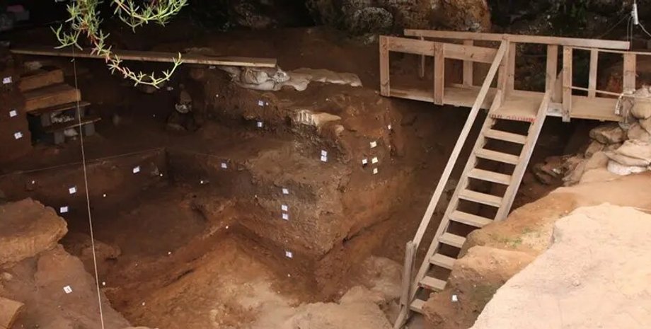 пещера, ступеньки, фото