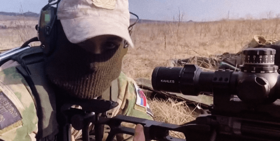 снайпер вс рф, снайпер, ЗС РФ, оптичний приціл, снайперська гвинтівка, Kahles