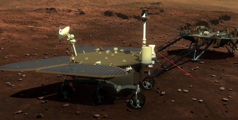 Марс, миссия на Марсе, марсоход Zhurong