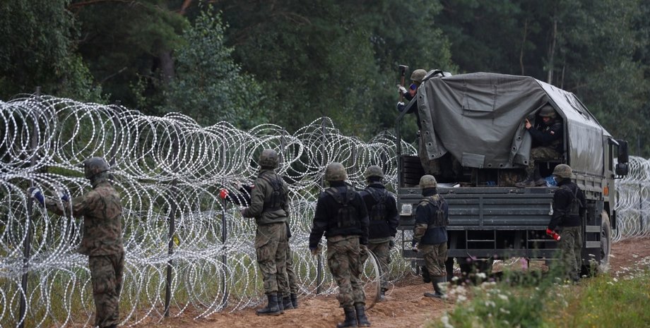 Польша, пограничники, Беларусь