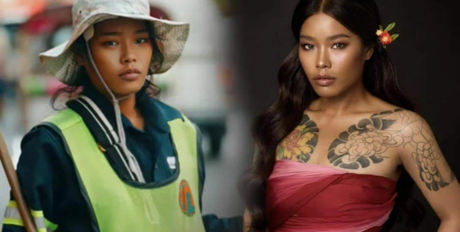 Прибиральниця, модель, відео в TikTok, кар'єра моделі, випадкове відео, нове життя, життя моделі, реклама брендів, запропонували контракт