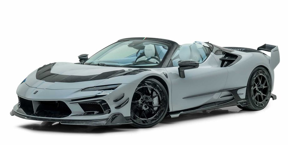 Mansory, Ferrari, Ferrari SF90, Авто, Автомобили, Фото, Тюнинг, Суперкар, Проект, Доработки, Карбон