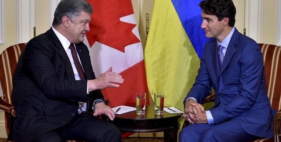 Петр Порошенко и Джастин Трюдо / Фото из открытых источников