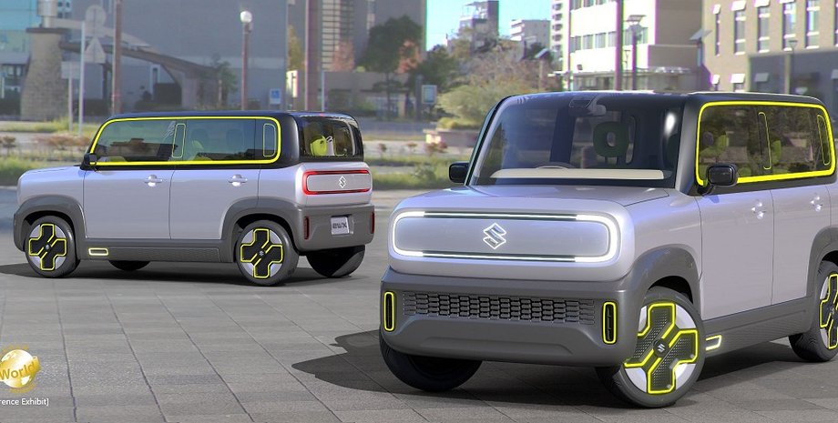 Suzuki eWX, новый Suzuki eWX, электромобиль Suzuki, электромобиль Suzuki, кроссовер Suzuki