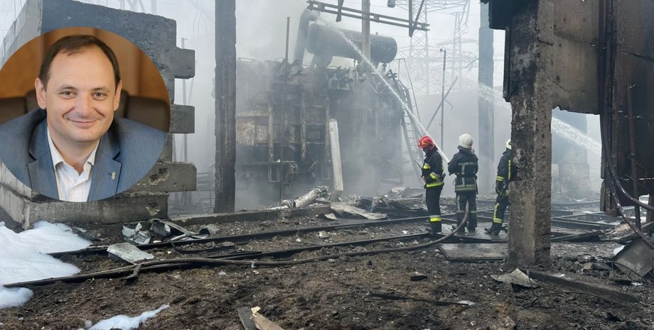 ТЭС в Бурштыне спасатели ТЭС