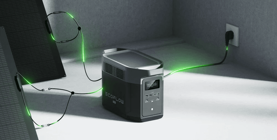 Зарядная станция с быстрой зарядкой EcoFlow Delta 2 Max