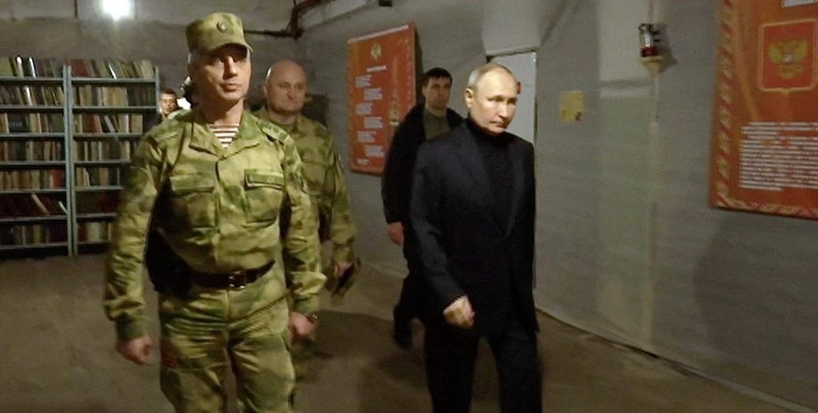 Владимир Путин, президент России, оккупированные территории, война в Украине