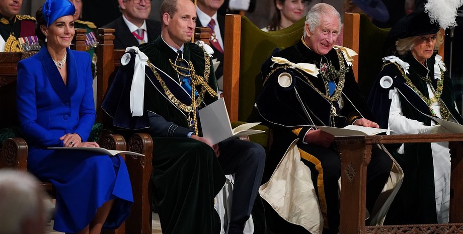 принц Уильям, король Чарльз, Кейт Миддлтон