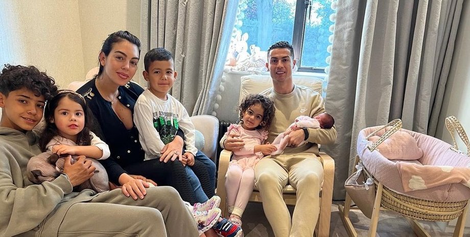 Роналду, футболіст, донька