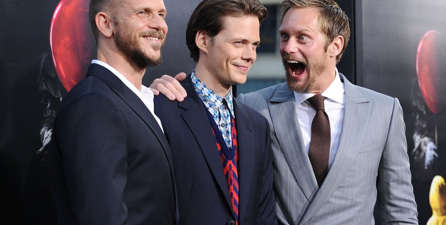 густаф скарсгард, білл скарсгард, олександр скарсгард