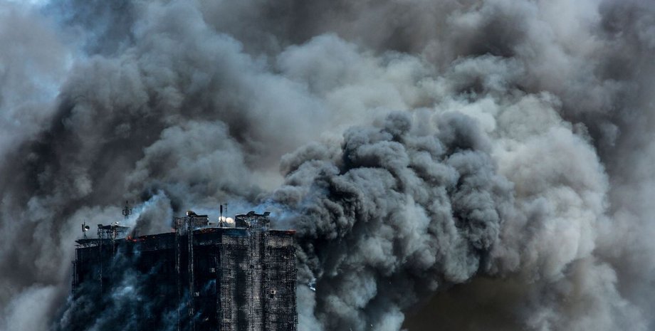 Пожар в Баку / Фото: Orkhanaslanov