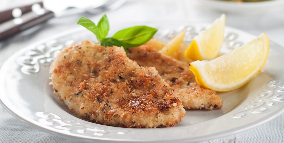 свиная отбивная, отбивная из свинины, отбивная в кляре, как приготвоить свинину, вкусный рецепт отбивных