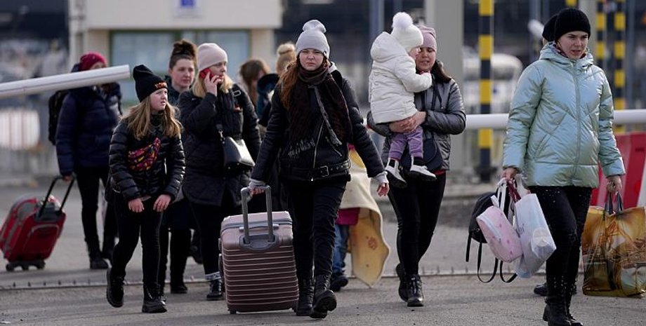 біженці, Україна, війна