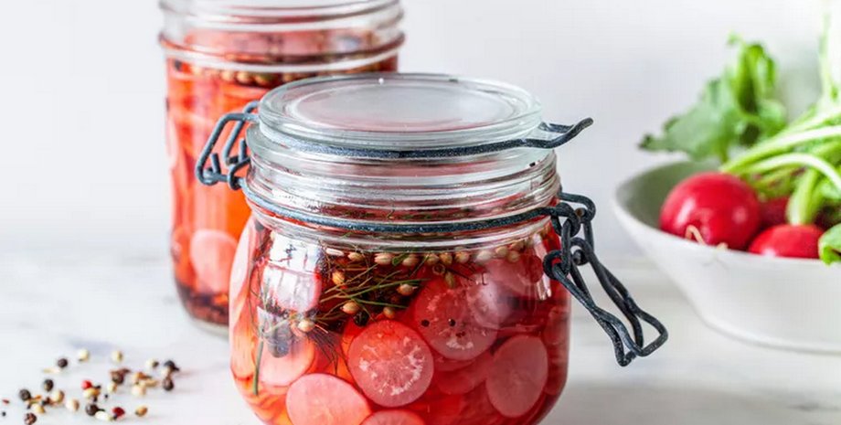 Маринований редис, рецепт, редис