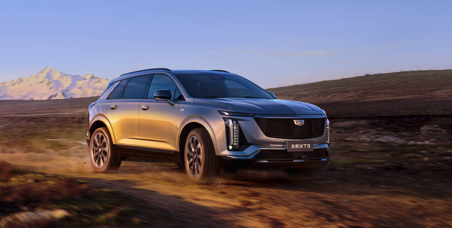 Cadillac XT5, Cadillac XT5 2025, новий Cadillac XT5, кросовер Cadillac, General Motors