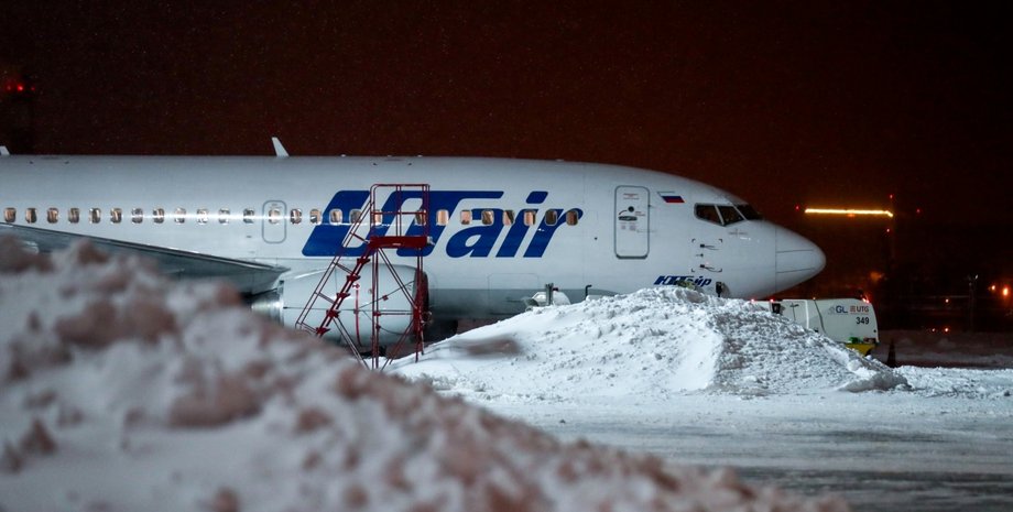 Борт авиакомпании "ЮТэйр"