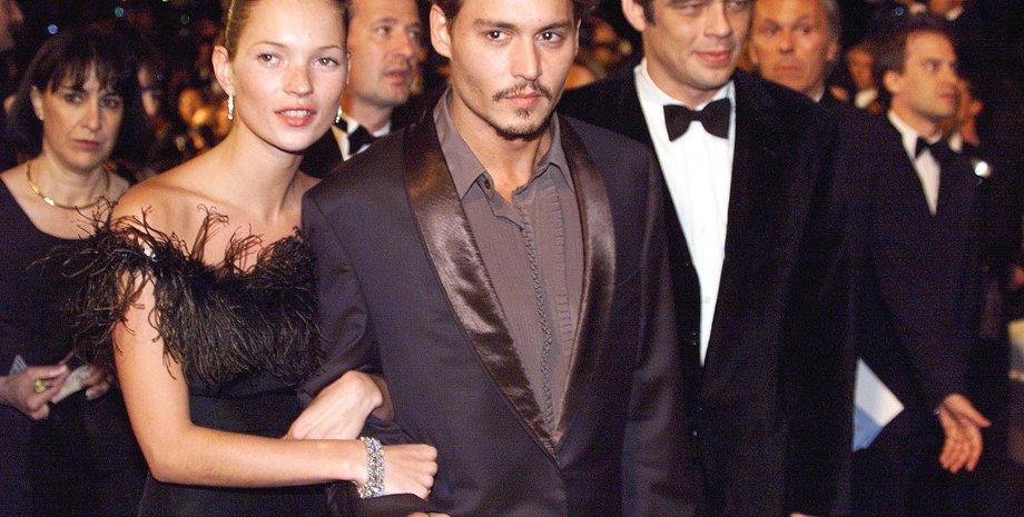 Кейт Мосс, пара, коханці, Джонні Депп