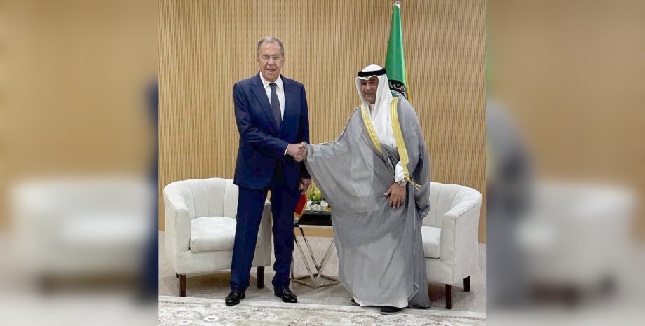 The Ministry of Foreign Affairs of the Russian Federation Sergey Lavrov met with...