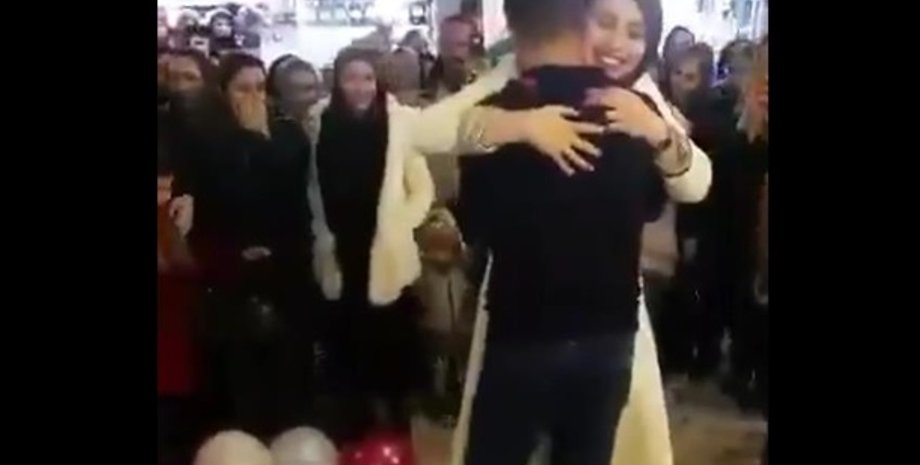 Скриншот из видеозаписи