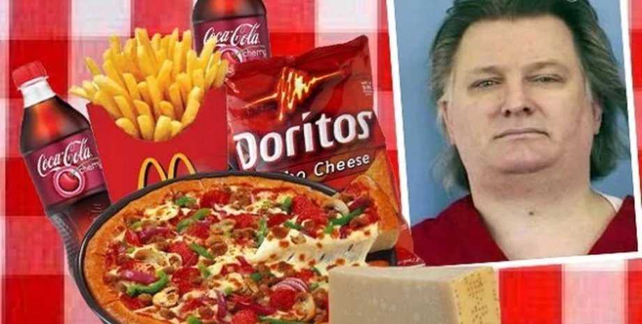 Преступник, еда, заключенный, последняя трапеза, "Мясник", Гэри Карл Симмонс-младший, пицца,