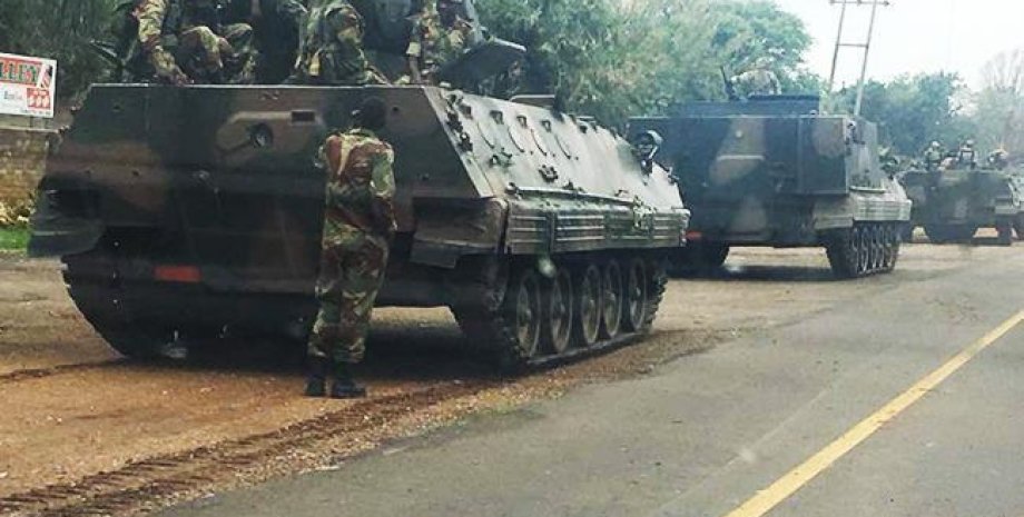 Переворот в Зимбабве / Фото: twitter.com/Pchada101