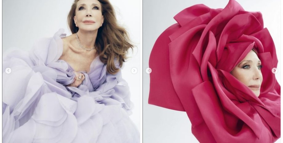 76-летняя Мариса Беренсон снялась для обложки Harper's Bazaar