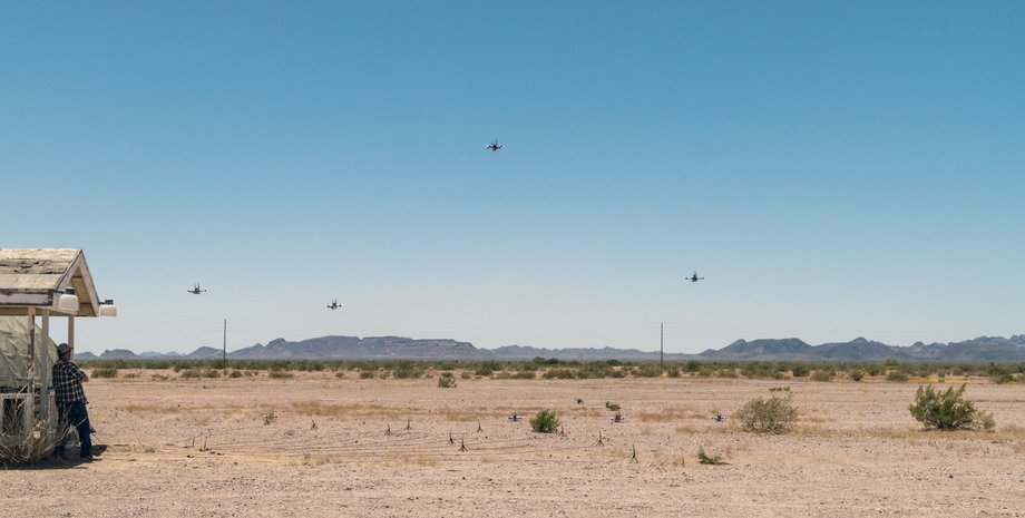 дроны, испытания, система борьбы с дронами