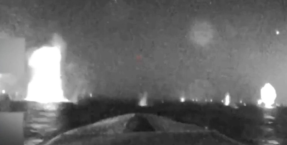 Атака на об'єкти росіян у Криму