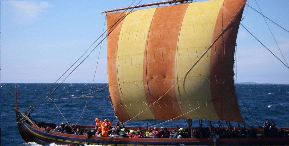 Норвегия, корабль, курган