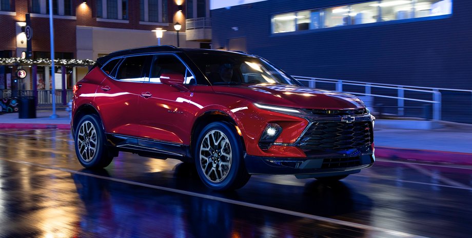 Chevrolet Blazer, кроссовер Chevrolet