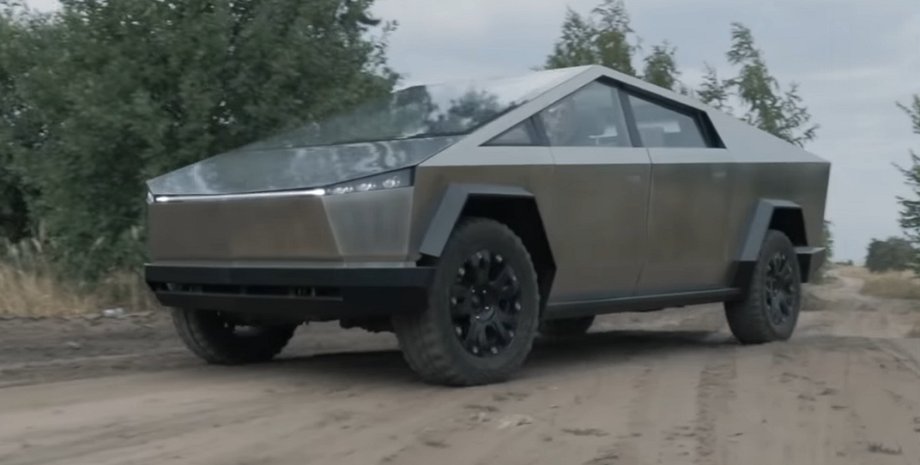 Копия Tesla Cybertruck, пикап Tesla Cybertruck, Tesla Cybertruck , клон Tesla Cybertruck