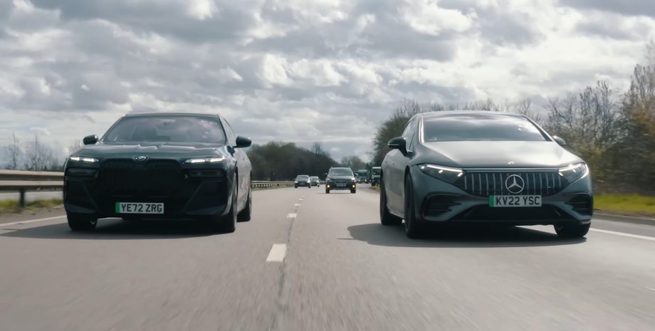 Mercedes, Mercedes-AMG, Mercedes-AMG EQS, BMW, BMW i7, Авто, Автомобили, Запас хода, Эксперты, Электромобили
