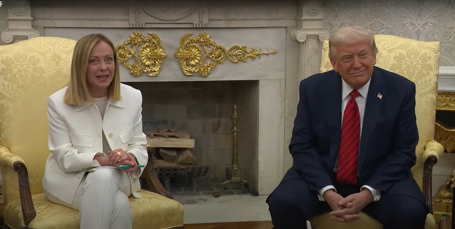 Дональд Трамп і Джоджія Мелоні