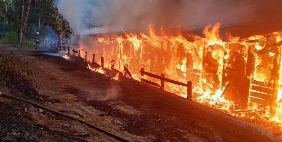 Изображение последствий атаки ВС РФ