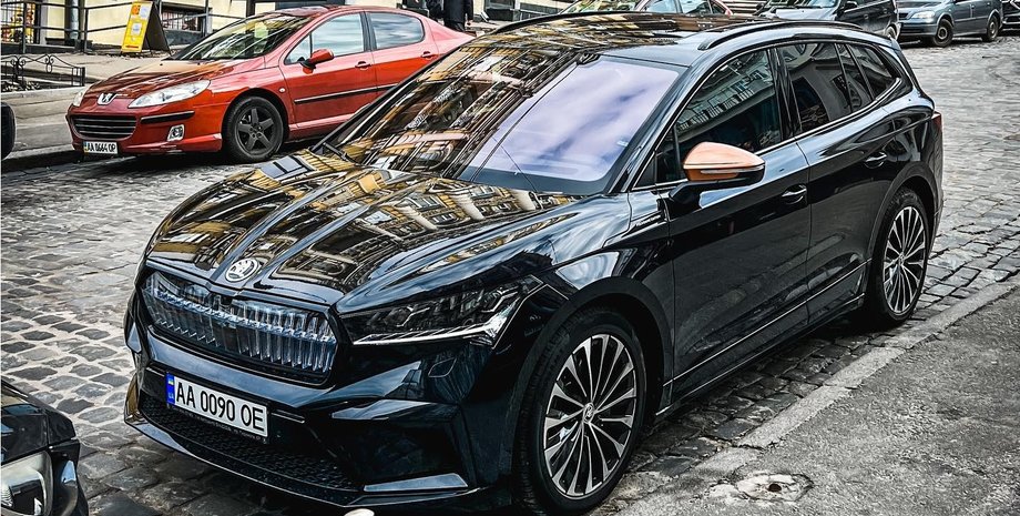 Skoda Enyaq iV Founders Edition, Skoda Enyaq iV, электромобиль Skoda Enyaq, кроссовер Skoda Enyaq, Skoda Enyaq
