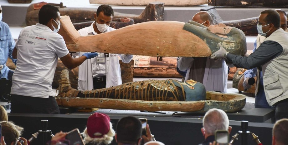 саркофаг, мумия, археология, Египет