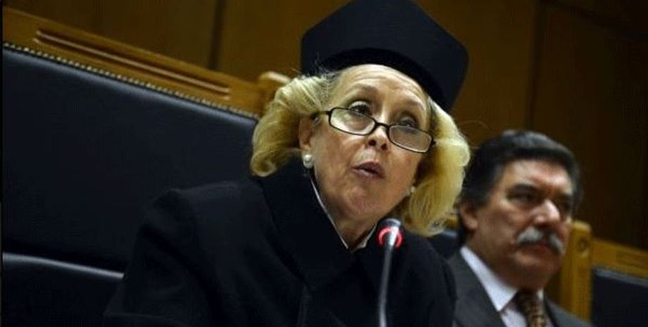 Василика Тану-Христофилу / Фото пресс-службы Верховного кассационного суда Греции